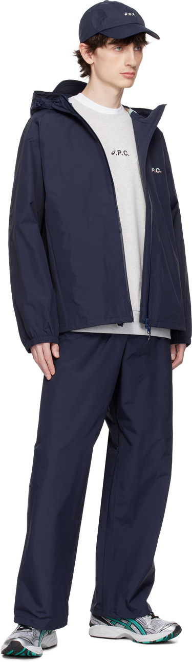 Joggingbukser A.P.C. ASICS Edition Haze Trousers Mørkeblå | PSAKM-M08478, 3