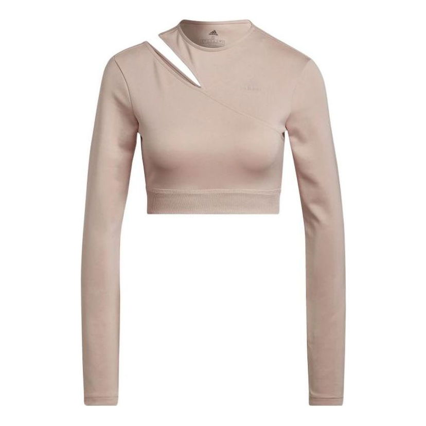 Crop top adidas Originals Solid Color Long Sleeve Crop Top Lyserød | HM3181