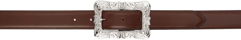 Bælter Needles Square Buckle Leather Belt Brun | OT031