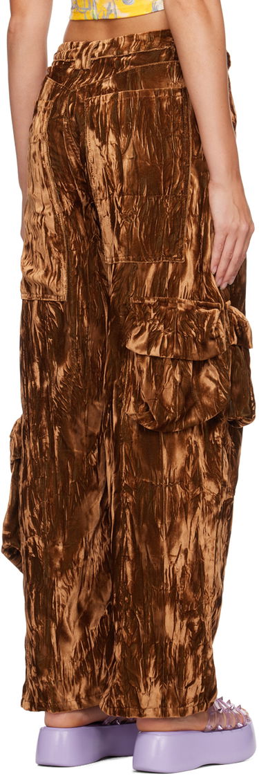 Cargo bukser Collina Strada Collina Strada Lawn Cargo Pants Brun | XX6408, 2