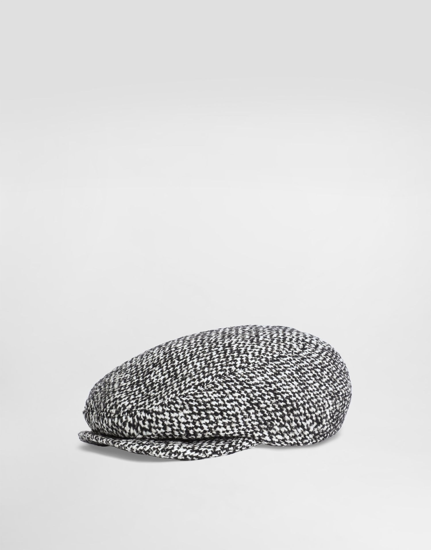 Kasket Dolce & Gabbana Dolce & Gabbana Wool Blend Dotted Flat Cap Flerfarvet | GH587AFMZAJS8030, 0