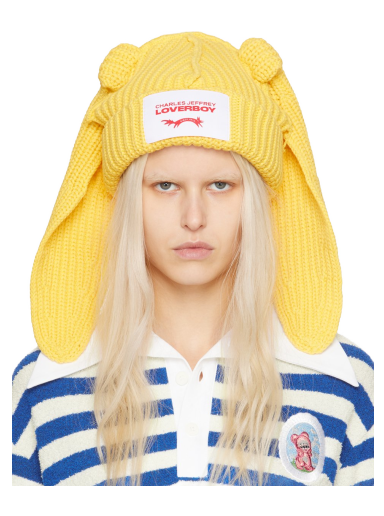 Beanie Charles Jeffrey Loverboy Chunky Rabbit Beanie Gul | 43130502