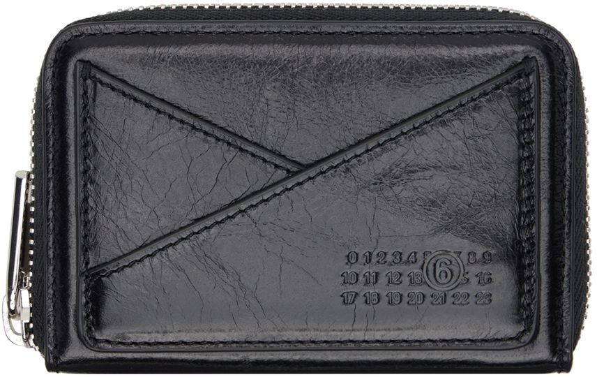 Tegnebog Maison Margiela MM6 6 Zip Wallet Sort | SA6UI0016 P6445, 0