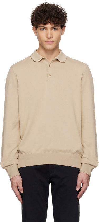 Polo skjorte BOSS Regular-Fit Polo Shirt Beige | 50506025, 0