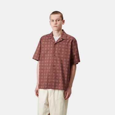 Skjorte Carhartt WIP Carhartt WIP Furoshiki Print Short Sleeve Shirt Brun | I034549_15, 0