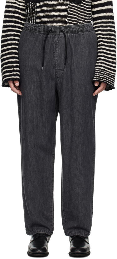 Jeans WTAPS Elasticated Waist Relaxed Fit Jeans Sort | 251CWDT-PTM03, 0