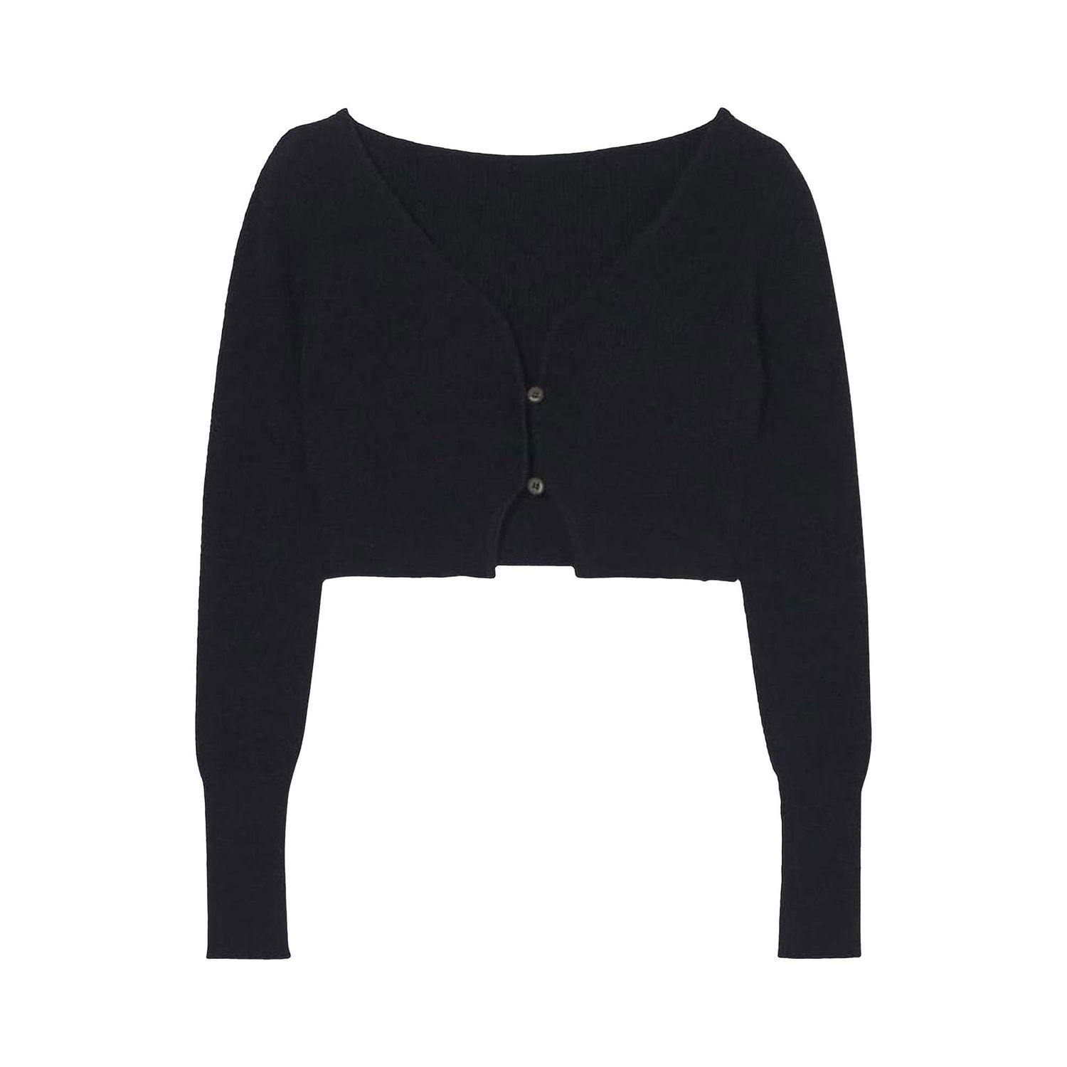 Sweater Jacquemus Le Cardigan Alzou Sort | 213KN203 2360 990, 1