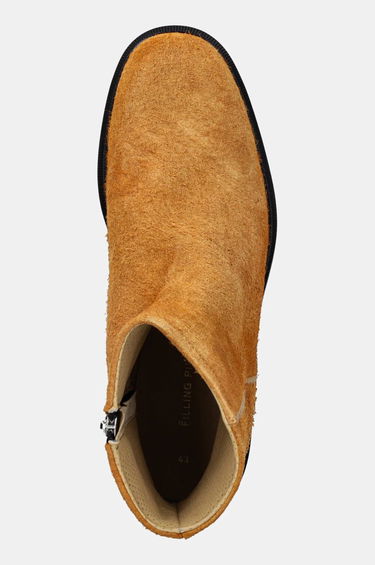 Sneakers og sko Filling Pieces Filling Pieces Western Chelsea Suede Boots Beige | 77922792057, 3