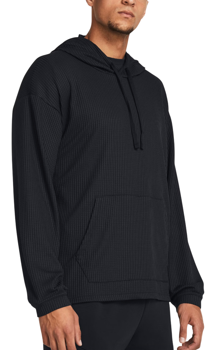 Sweatshirt Under Armour Rival Waffle Knit Hoodie with Pouch Pocket Sort | 1383108-001