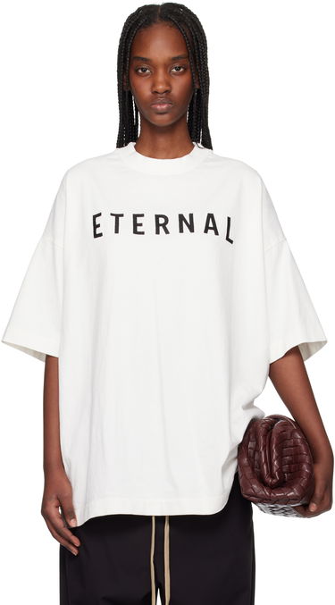 T-shirt Fear of God Fear of God Eternal Jersey T-Shirt Hvid | FGE250-5101HWJ, 0