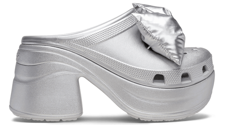Sneakers og sko Crocs Siren Metallic Bow Clogs Metalisk | 210050-0P1, 0