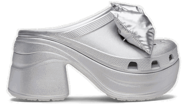 Sneakers og sko Crocs Siren Metallic Bow Clogs Metalisk | 210050-0P1, 0