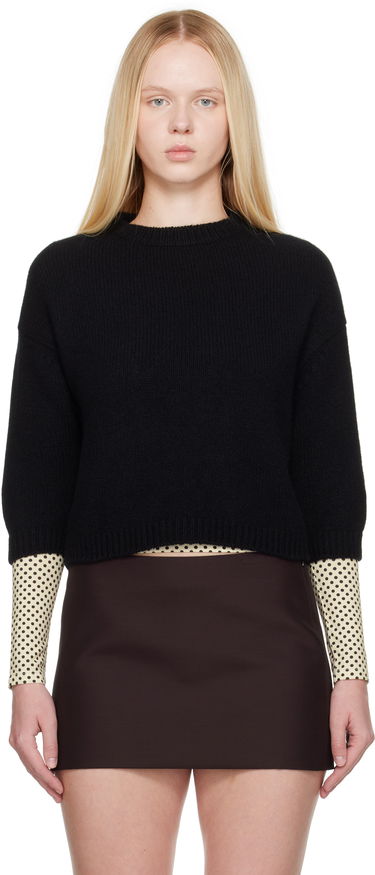 Sweater Khaite KHAITE Sabina Knit Sweater Sort | 8274645, 0