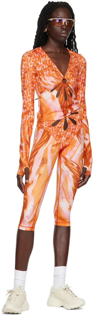 Leggings Collina Strada Collina Strada Sport Cutout Leggings Orange | XX6404, 3