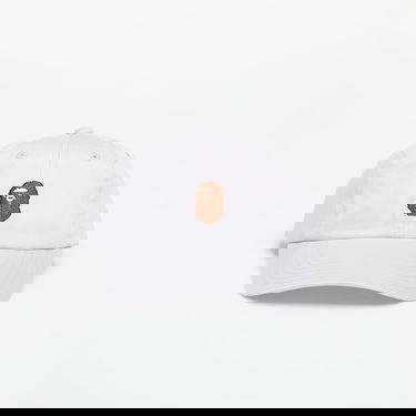 Kasket BAPE A BATHING APE One Point Cap Hvid | 001CPL301001MGRA, 0