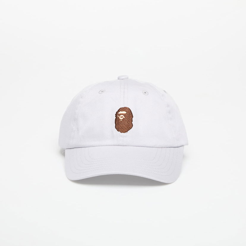 Kasket BAPE A BATHING APE One Point Cap Hvid | 001CPL301001MGRA