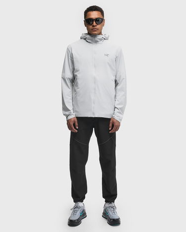 Vindjakke Arcteryx Lightweight Hooded Jacket Grå | X000009560-SOLITUDE, 2