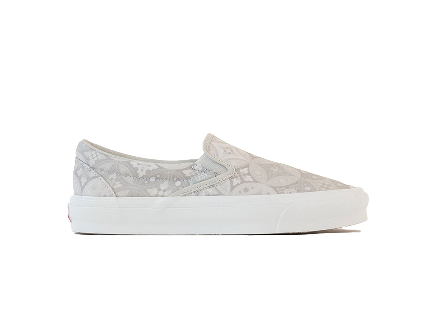 Sneakers og sko Vans Slip-On Kith 10th Anniversary Gray Tile Hvid | VN0A45JK6BG, 0