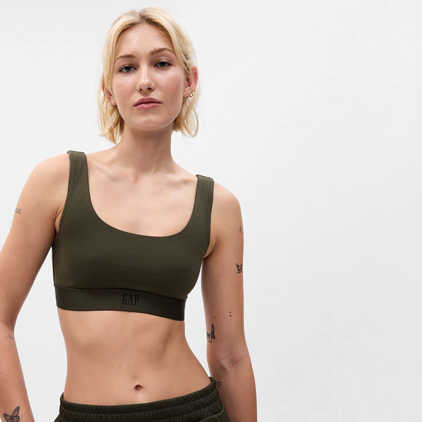 Bh GAP GAP Logo Bralette Grøn | 655078-03