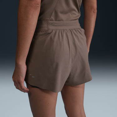 Shorts Nike Swift Dri-FIT 2-in-1 Mid-Rise Running Shorts Brun | HJ5376-233, 4