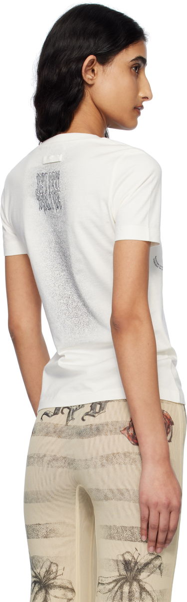 T-shirt Jean Paul Gaultier Jean Paul Gaultier 'The Tattoo Poem' T-Shirt Hvid | 25/34-F-TS117I-J087-0500, 2