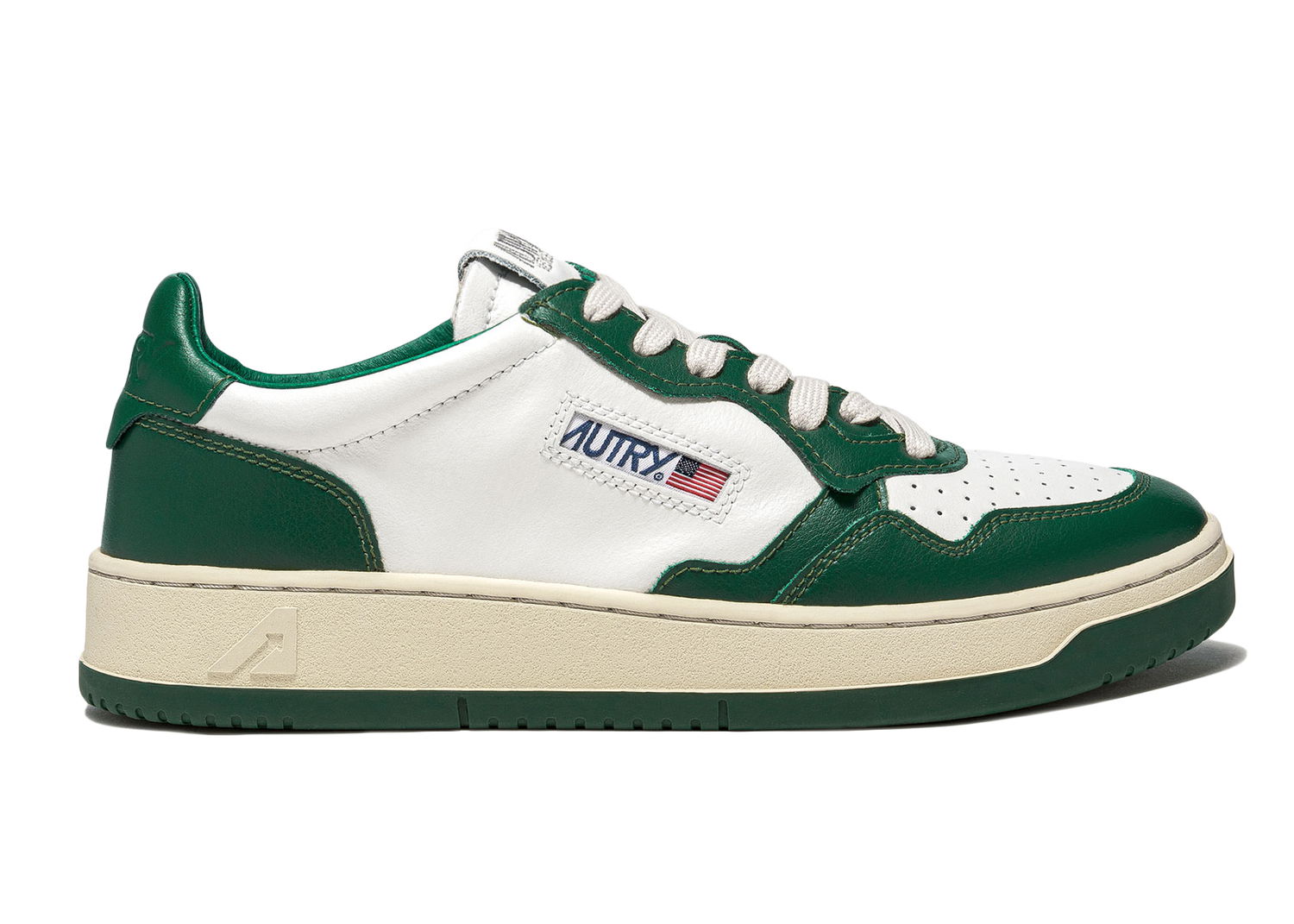 Sneakers og sko Autry Medalist Leather Low Hvid | AULM-WB03 / AULM-WB11, 0