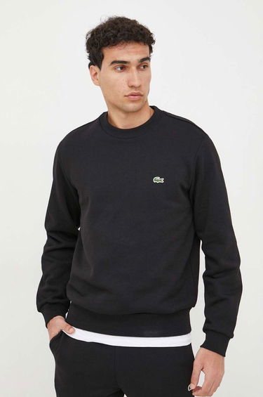 Sweatshirt Lacoste Organic Cotton Sweatshirt Sort | SH9608, 0