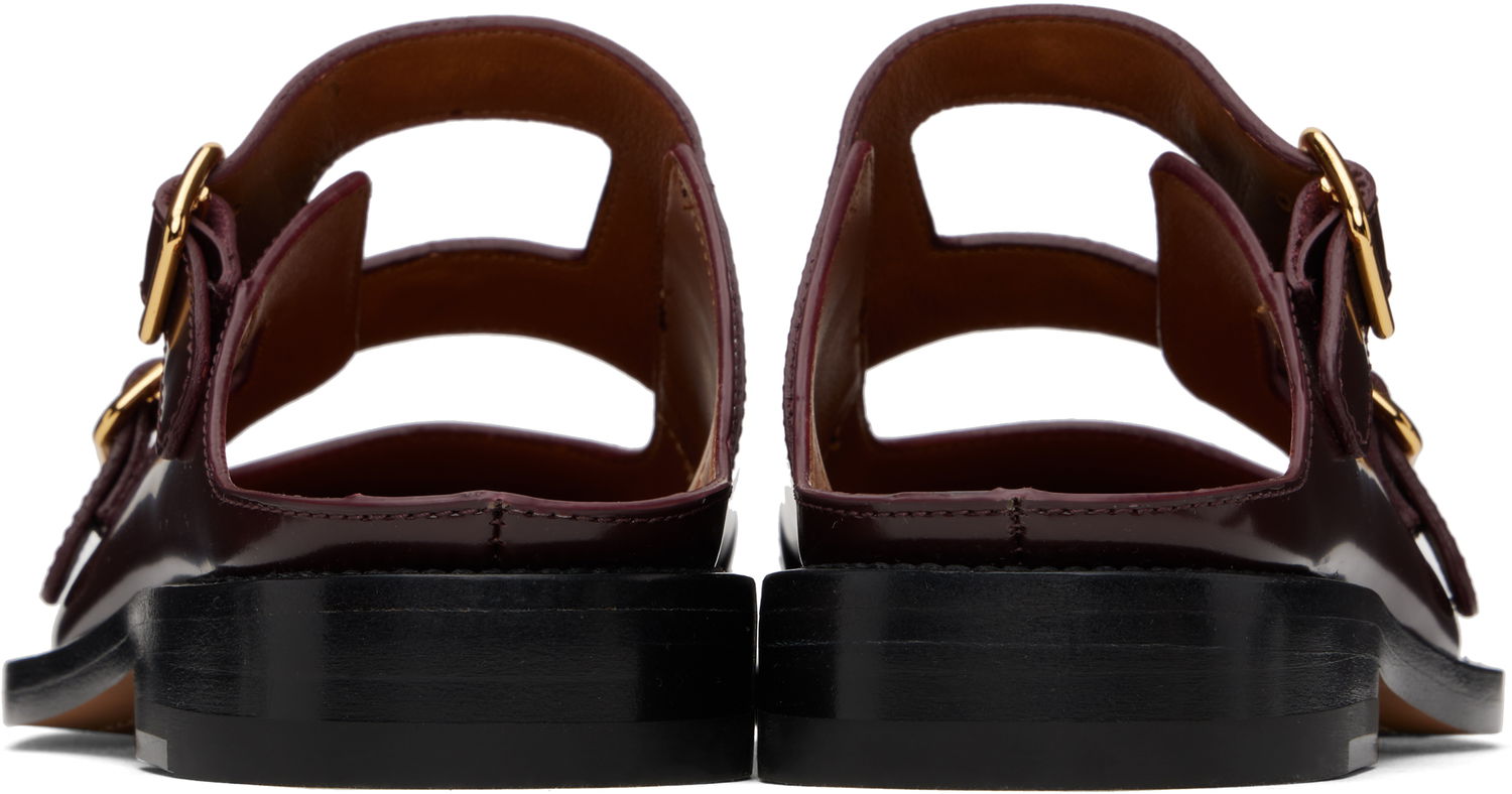 Tøj Marni Marni Bambi 3.0 Loafers Bourgogne | SBMS010202 PS679, 1