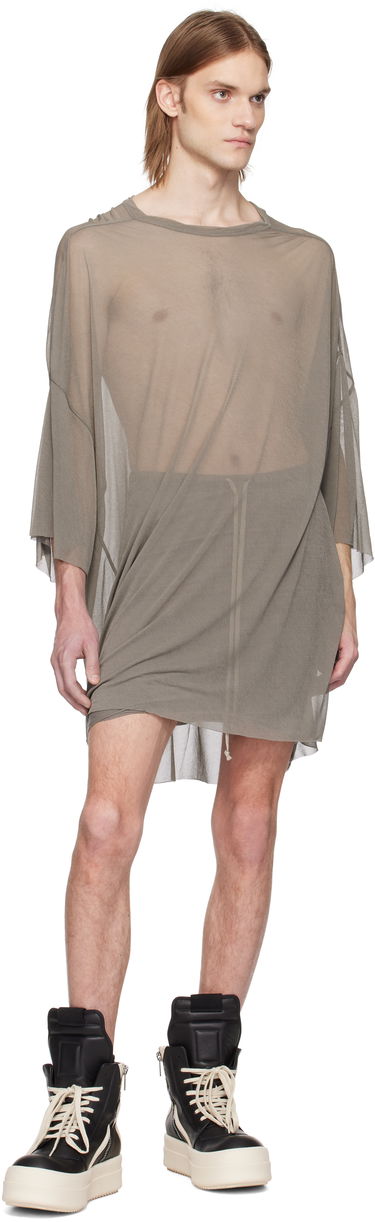 T-shirt Rick Owens Rick Owens Hollywood Tommy Sheer T-Shirt Grå | RR01E5283 JCR, 3