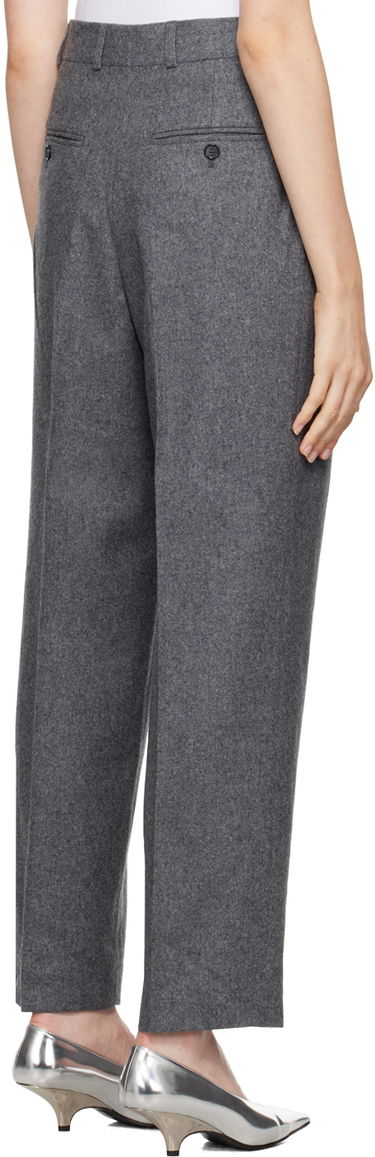 Bukser TOTEME Double-Pleated Tailored Trousers Grå | 244-WRB847-FB0024, 2