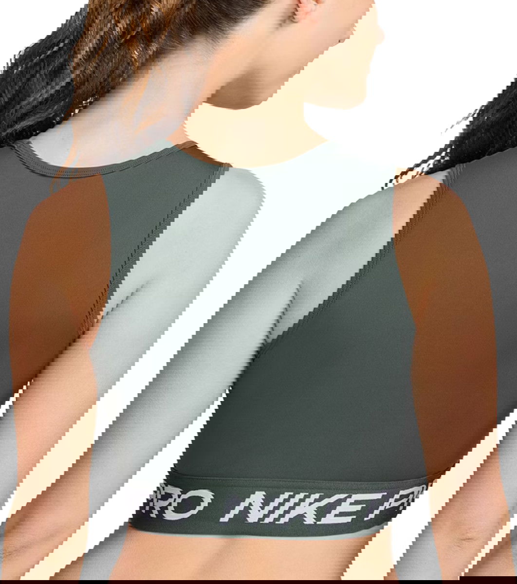 Tanktop Nike 365 Crop Tank Grøn | fz3615-338, 1