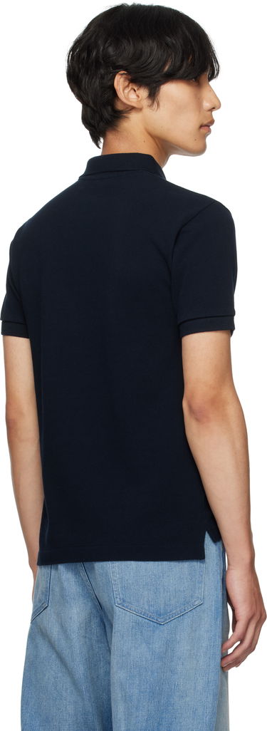 Polo skjorte Comme des Garçons Comme des Garçons Play Heart Patch Polo Mørkeblå | AZ-T006-051, 2