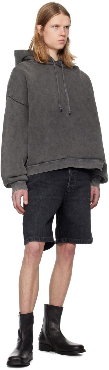 Sweatshirt Acne Studios Green Relaxed Fit Beige | CI0138-, 3