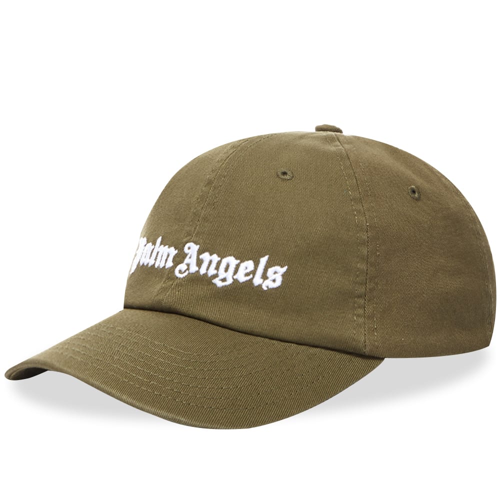 Kasket Palm Angels Logo Cap Grøn | PMLB003C99FAB0015501, 0
