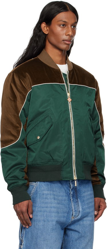 Bomberjakke Casablanca Casablanca Carseat Bomber Jacket Grøn | MS25-OT-171-01, 1