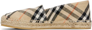 Tøj Burberry Burberry Check Mews Espadrilles Beige | 8109180, 2