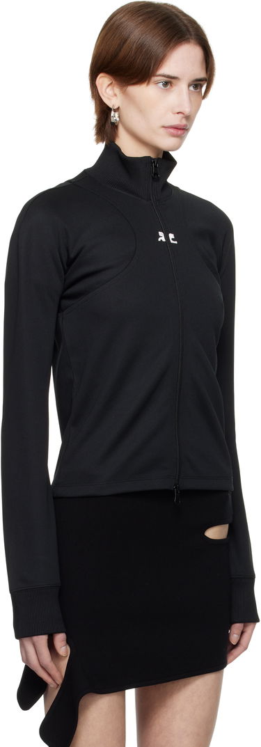 Sweater Courrèges Courrèges Scuba Interlock Track Jacket Hvid | 125JVE110JS0091, 4