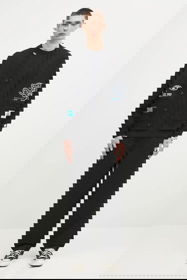 Bukser AAPE by A Bathing Ape AAPE Now Woven Pants Sort | AAPPTMB619XXN, 3