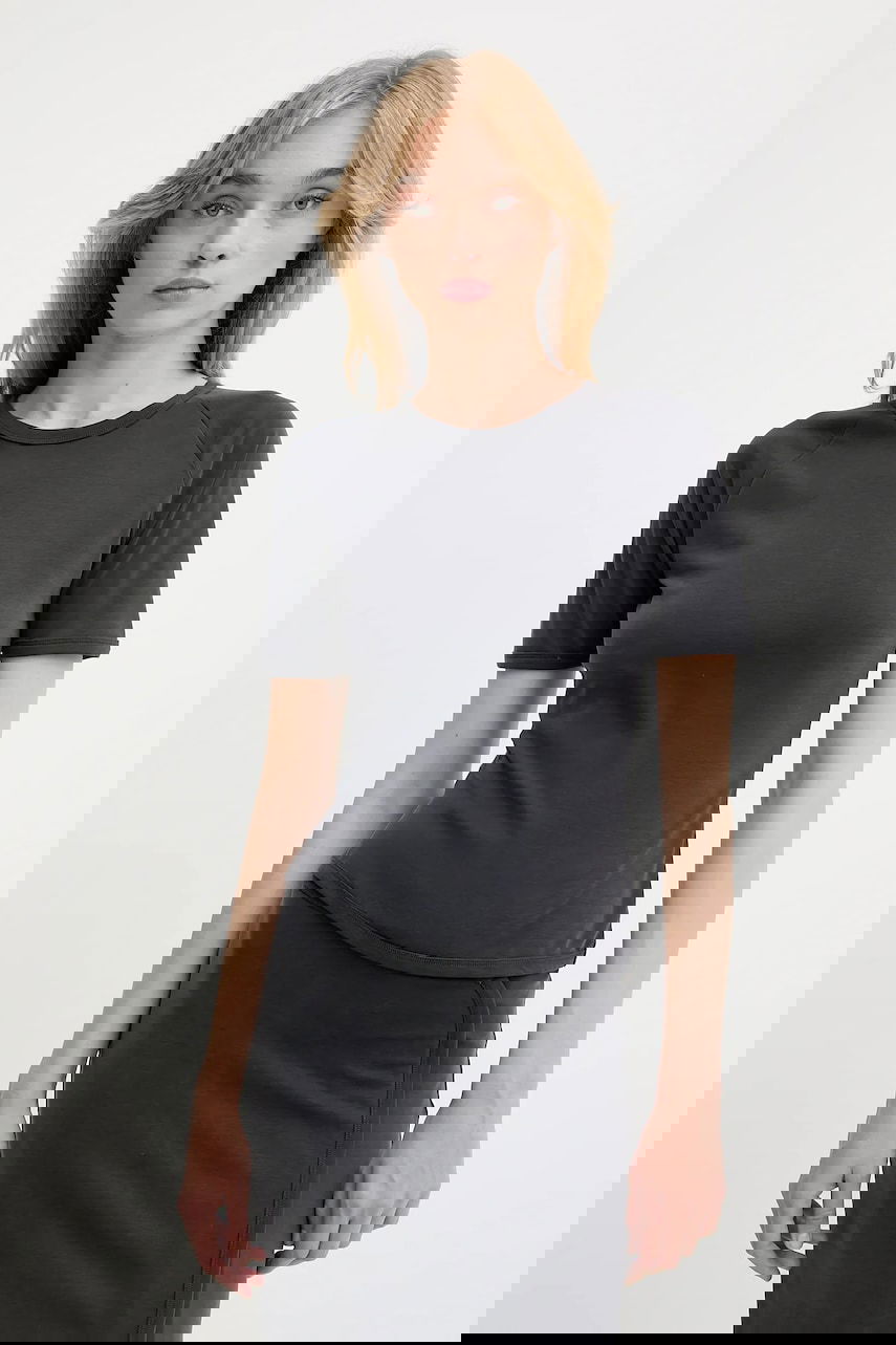 T-shirt Samsoe Samsoe Samsoe Samsoe SASUS T-Shirt Sort | F25200040, 0