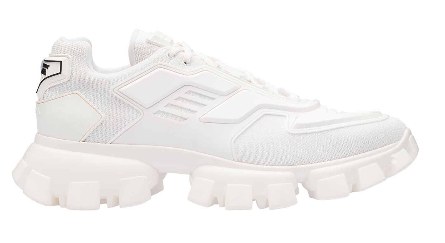 Sneakers og sko Prada Cloudbust Thunder Knit 'White' Hvid | 2EG293_3KZU_F0009, 0