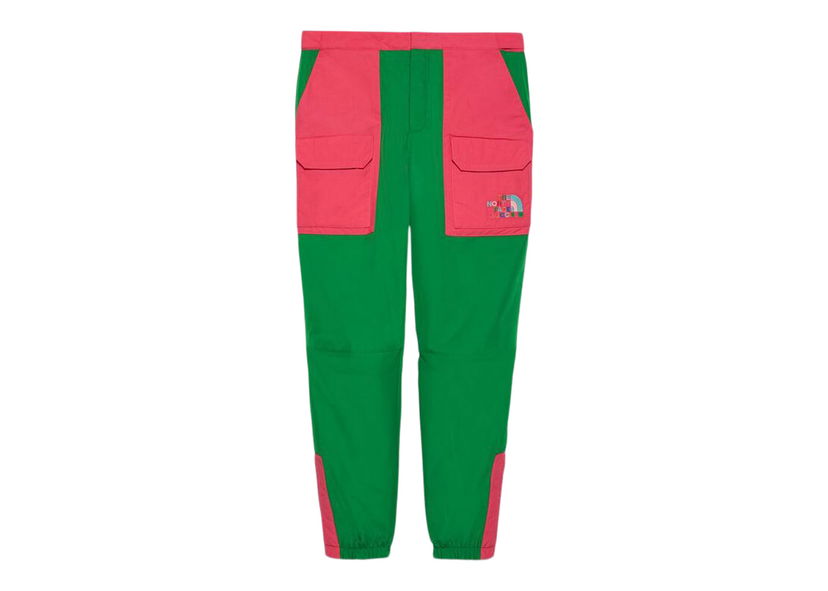 Bukser Gucci The North Face x Trousers Green Pink Grøn | 671468-ZAH9G-3570