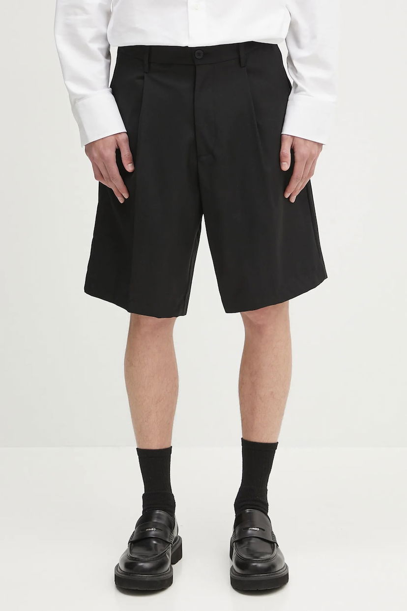 Shorts Samsoe Samsoe Samsoe Samsoe SAMANDLA Pleated Shorts Sort | M25100074