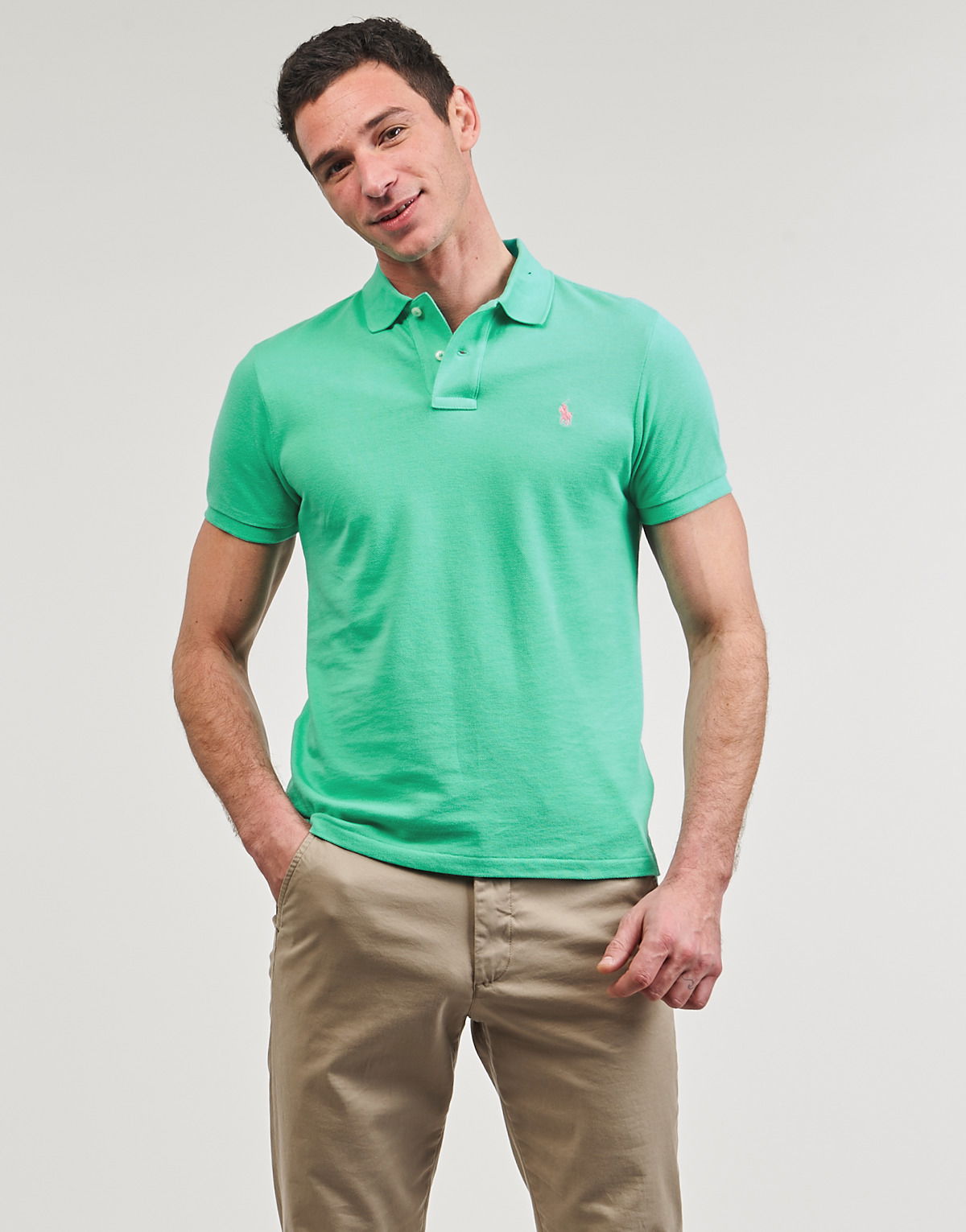 Skjorte Polo by Ralph Lauren Shirt Grøn | 710795080020, 0