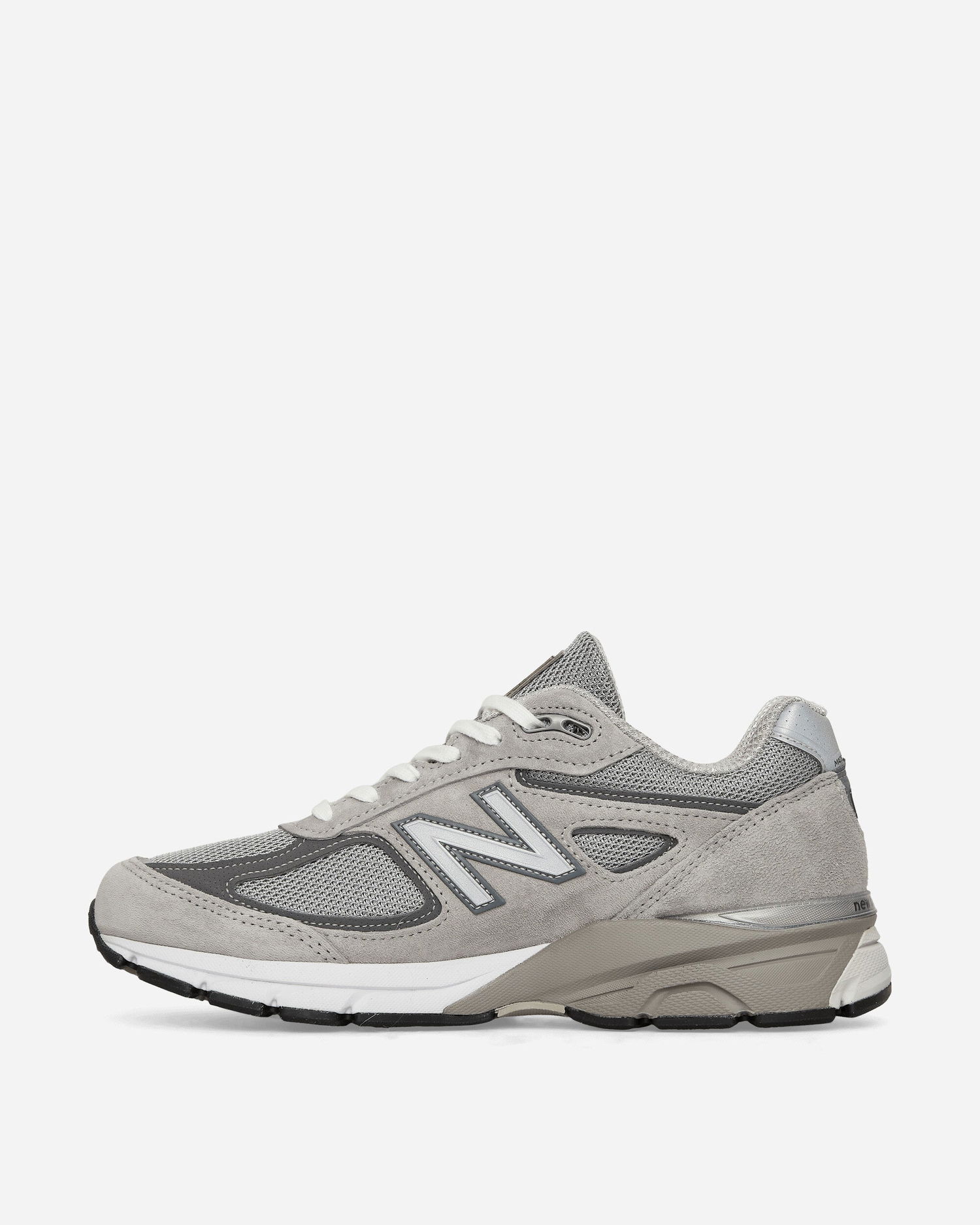 Sneakers og sko New Balance 990v4 Made in USA Grey Silver Grå | U990GR4, 0