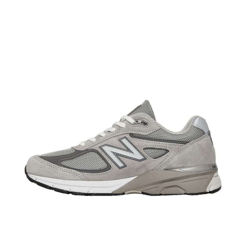 Sneakers og sko New Balance 990v4 Made in USA Grey Silver Grå | U990GR4