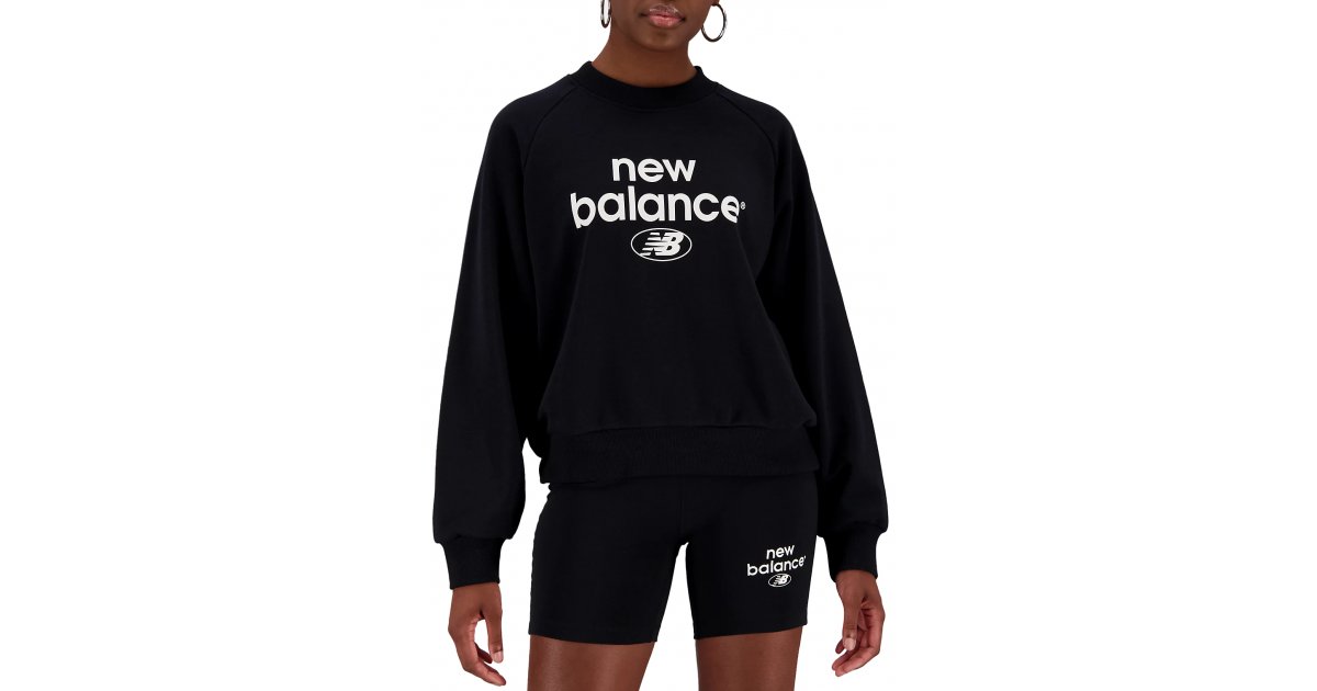 T-shirt New Balance Essentials Reimagined Archive French Terry Sort | wt31508-bk, 1