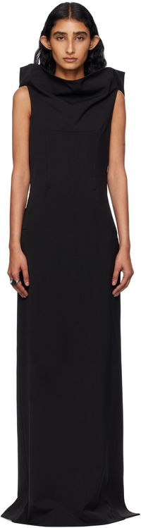 Jean Paul Gaultier Cowl Neck Maxi Dress