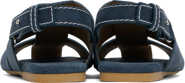 Tøj JW Anderson JW Anderson Suede Fisherman Sandals Grøn | SN0084-LA0359, 4
