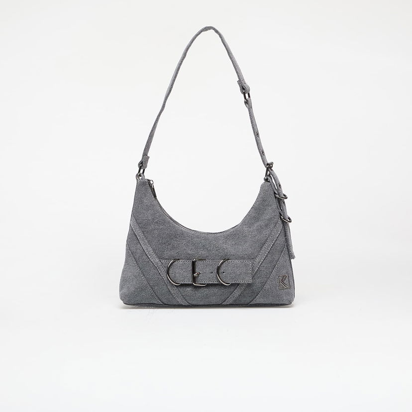 Håndtaske Karl Kani Karl Kani Og Kani Denim Shoulder Bag Grå | PD00005186