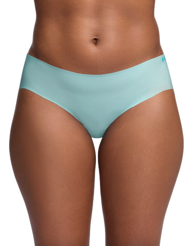 Trusser Under Armour Under Armour Pure Stretch No Show Hipster Underwear - 3 Pack Flerfarvet | 1383895-293, 1